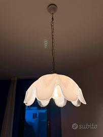 Lampadario in vetro di murano