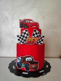 Torta Scenografica Cars Saetta McQueen
