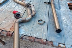 Scarico completo con valvola Audi A3 8p