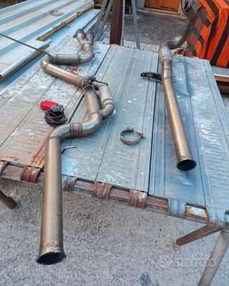 Scarico completo con valvola Audi A3 8p