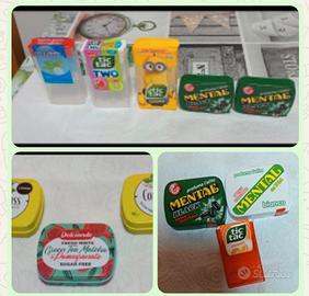 Lotto scatoline  vuote caramelle da  collezione.