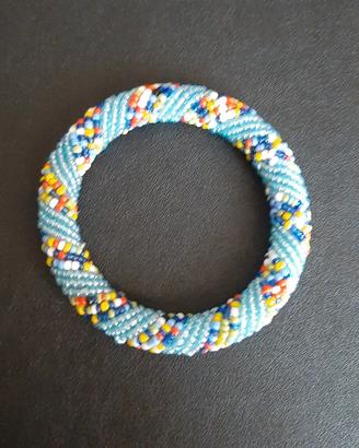 bracciale donna in perline