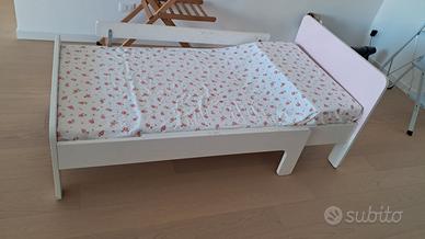 Lettino Ikea allungabile con materasso