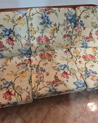 divano 3 posti vintage + poltrone