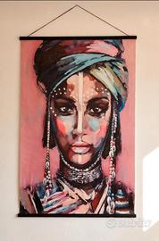 Poster 2d donna africana 