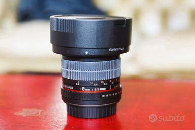 Canon ---- SAMYANG 8 mm 1/3.5 UMC fisheye CS II