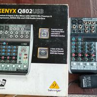 MIXER Behringer Xenyx Q802USB