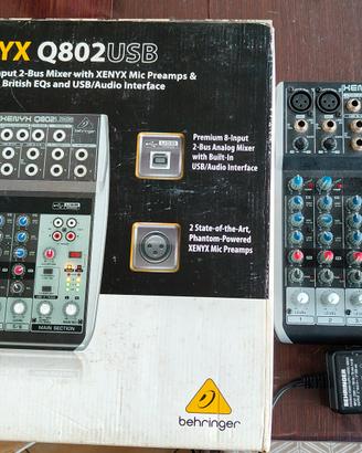 MIXER Behringer Xenyx Q802USB