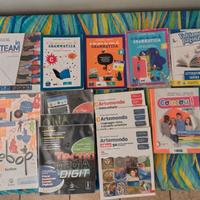 Libri scolastici prima 1 media per tutto triennio