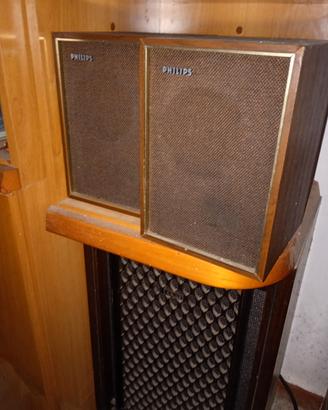 casse acustiche philips vintage