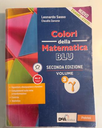 Libro Matematica 3^ liceo + volume Trigonometria