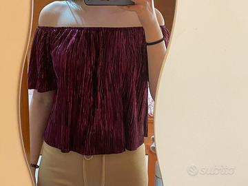 Bershka hot sale maglia viola