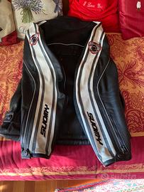 Giubotto in pelle moto