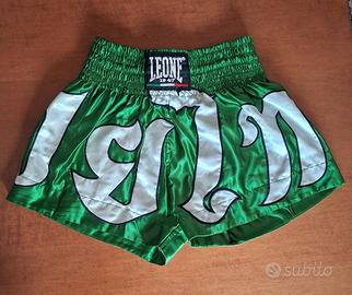 Pantaloncini Leone Muay Thai Verdi
