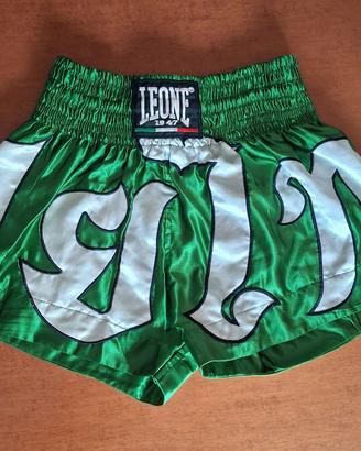 Pantaloncini Leone Muay Thai Verdi