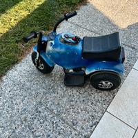 Moto per bambini funzionante con batteria