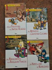 4 FUMETTI LA STORIA VISTA DA TOPOLINO