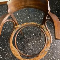 Sedia vintage made in Cecoslovacchia