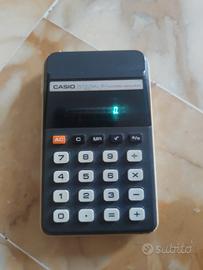 calcolatrice casio m1 anni 70 funzionante
