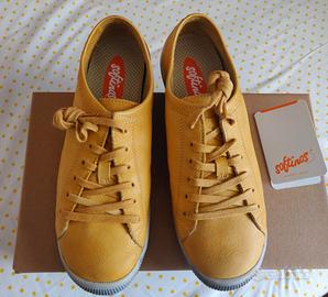 Scarpe Softinos donna in pelle, gialle, tg. 40