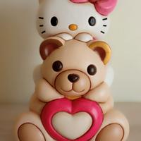 Hello Kitty con Teddy Thun 