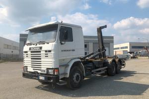 SCANIA R 143 -400 IMPIANTO SCARRABILE TRE ASSI