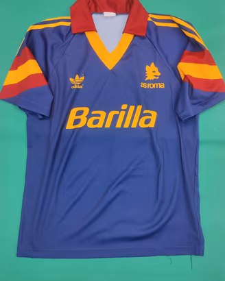 maglia as Roma Adidas Barilla 92