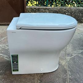 Sanitari filomuro ceramica bianca Globo Ceraslide