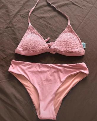 Bikini due pezzi rosa antico - tg 42