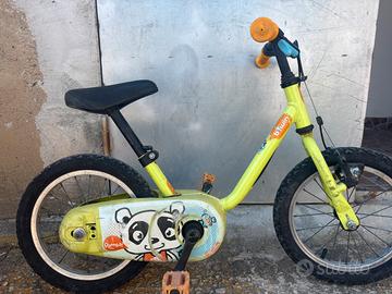 Bicicletta btwin 14 pollici