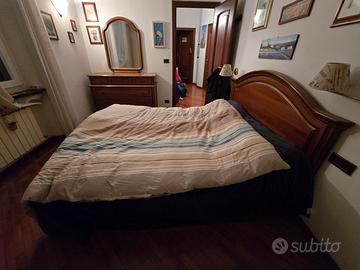 letto matrimoniale con comò