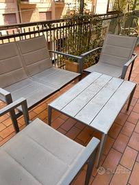 salottino da giardino