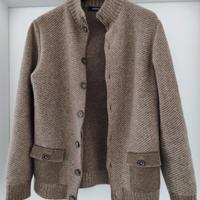 Maglione cardigan Alpha studio in lana e cashmere 