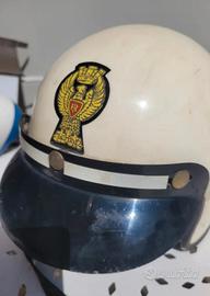 Casco Polizia Stradale  anni 70