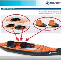 Moduli paraschizzi Sevylor Pointer K2 kayak canoa