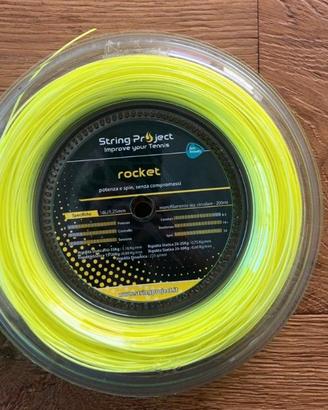 String project Rocket corda tennis 200mt