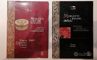 Ricamo filo patchwork riviste libri