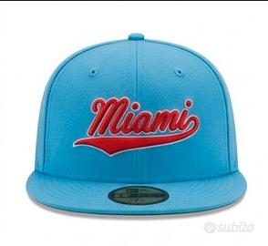 Cappellino Snapback Miami Marlins Azzurro