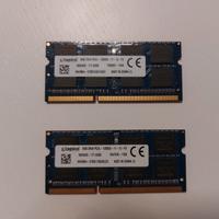 Ram Kingston PC3 16GB (2x8GB) SODIMM 1600MHz 