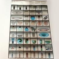 Catalogo Manifesto Originale Venini anni 70