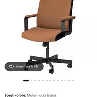 Sedia Ufficio Ikea