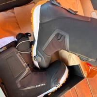 Scarponi step on Burton