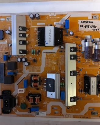 scheda alimentazione + casse tTV SAMSUNG UE49NU71