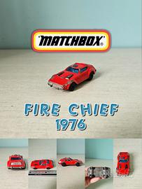 Fire Chief N°84 Matchbox Superfast Vintage