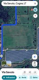 Terreno agricolo recintato