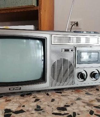 Mini tv/radio portatile
