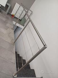 Ringhiera acciao inox