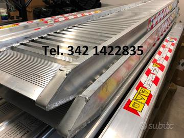 Rampe pedane 3 metri 25 quintali