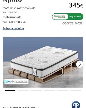 materasso apolo 