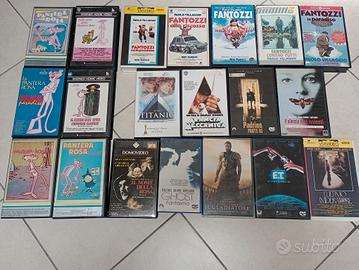 4 VHS originali 